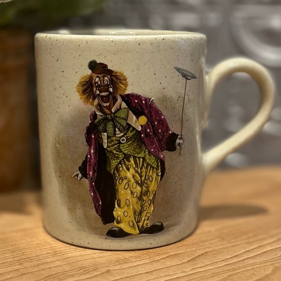 VINTAGE SWISS CLOWN MUG - ATELIER 2001 - Picture 4 of 7